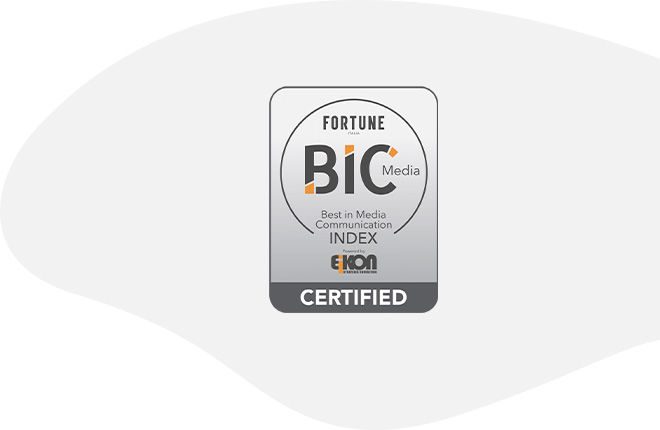 Logo Best in Media Communication